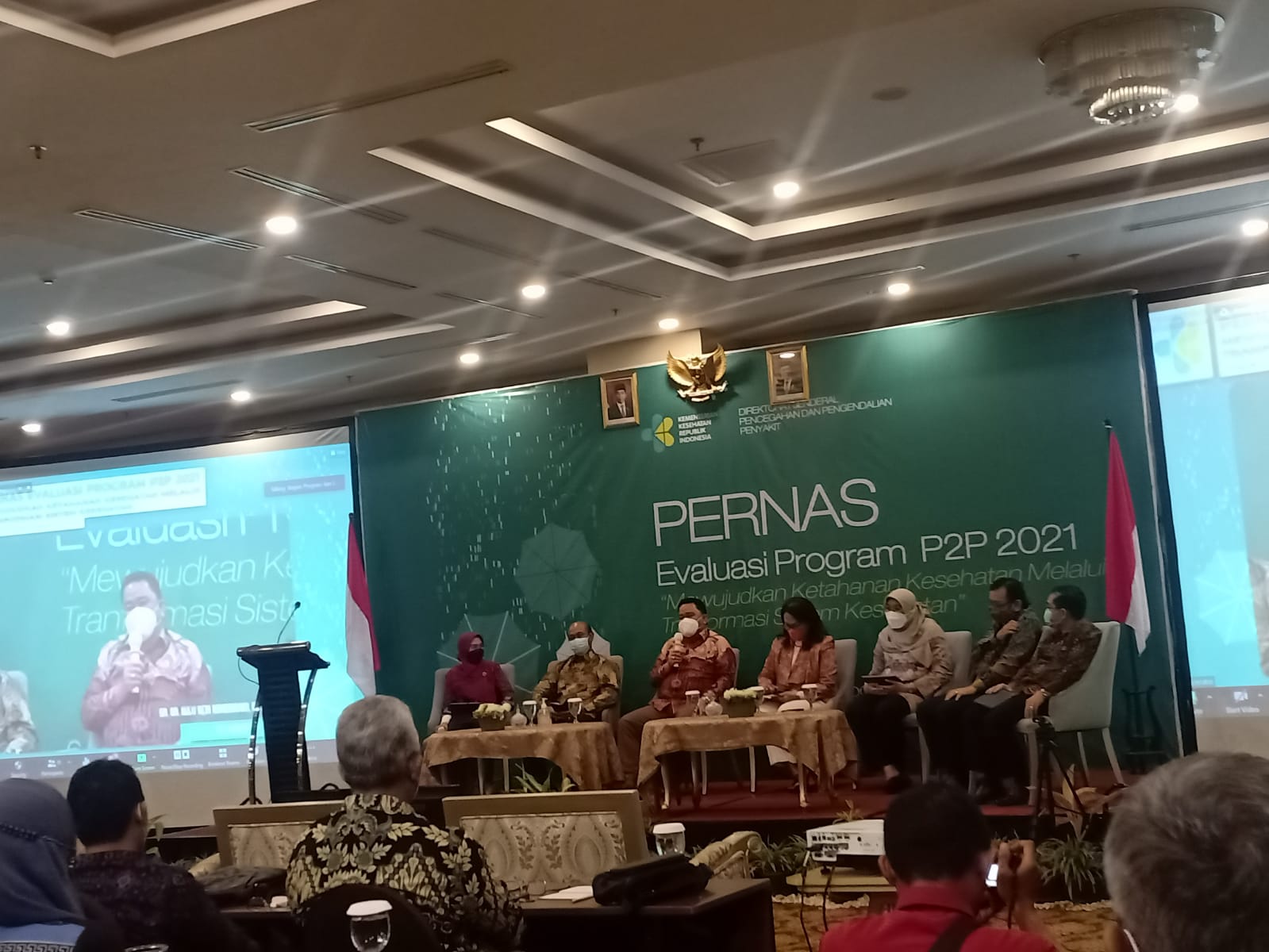 Pertemuan Nasional Evaluasi Program Pencegahan dan Pengendalian Penyakit Tahun 2021